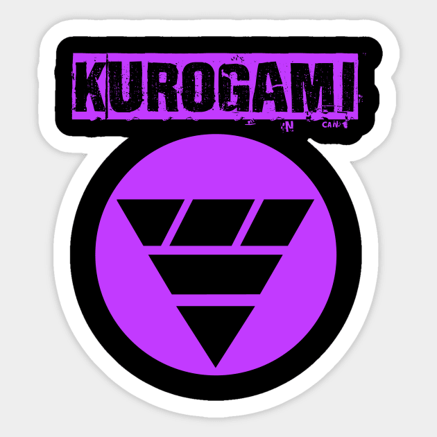 Beyblade burst Kurogami logo Sticker by kaizokuGhost